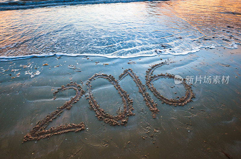 新年海滩- 2016